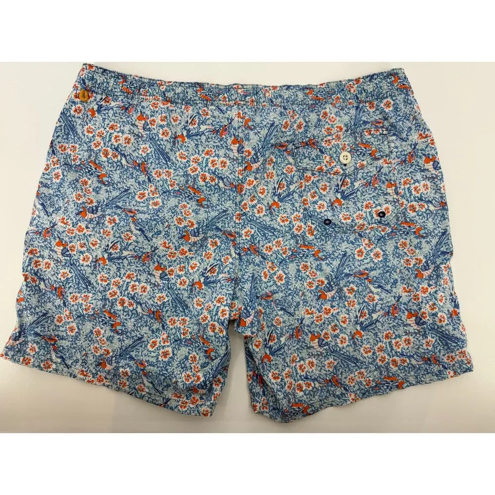 J. Crew Men's Vintage Floral Swim Trunks - size XL